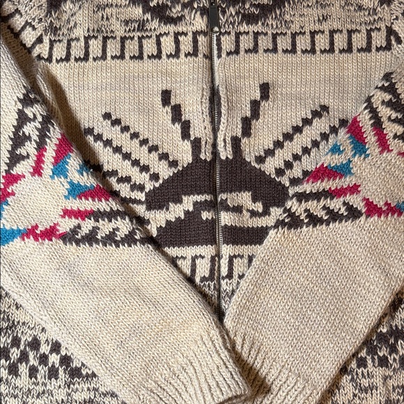 Faherty Men's Sun & Waves Cowichan Zip-Up Cardigan Sweater - Picture 3 of 7